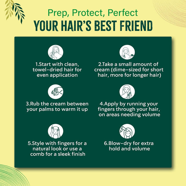 Dabur Vatika Naturals Lemon Tea Tree And Almond Styling Hair Cream 210ml