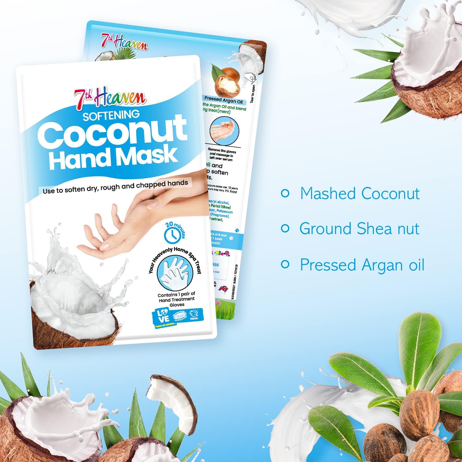 Montagne Jeunesse 7Th Heaven Softening Coconut Hand Mask