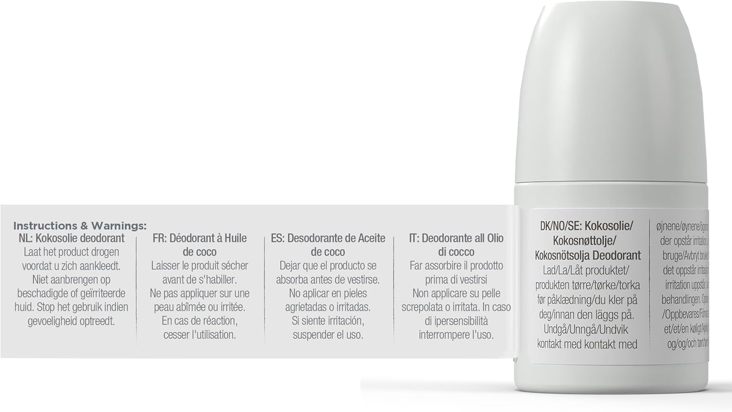 Dr Organic Organic Coconut Oil Deodorant 50ml