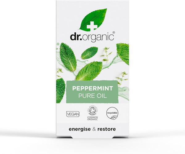Dr Organic Energise And Restore Peppermint Oil 10ml