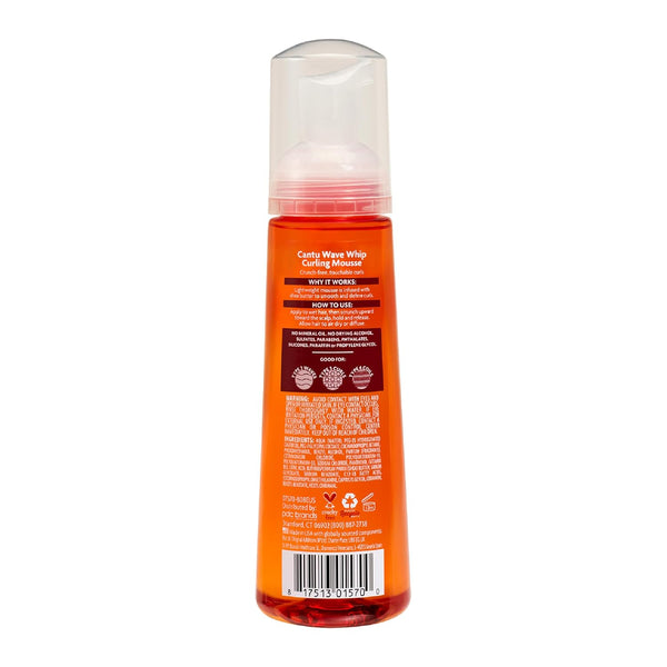 Cantu Shea Butter Natural Hair Wave Whip Curling Mousse 248ml - Afro Hair Boutique