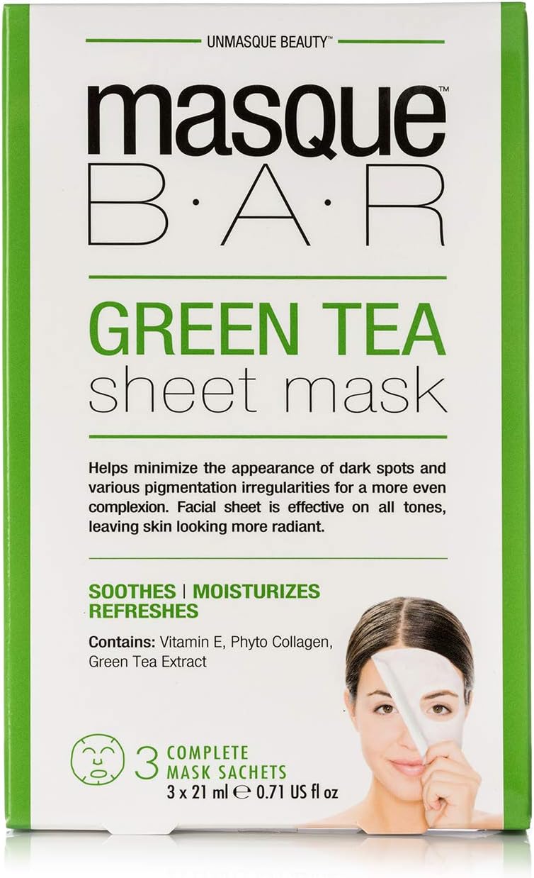 Masque Bar Green Tea Sheet Mask 21ml