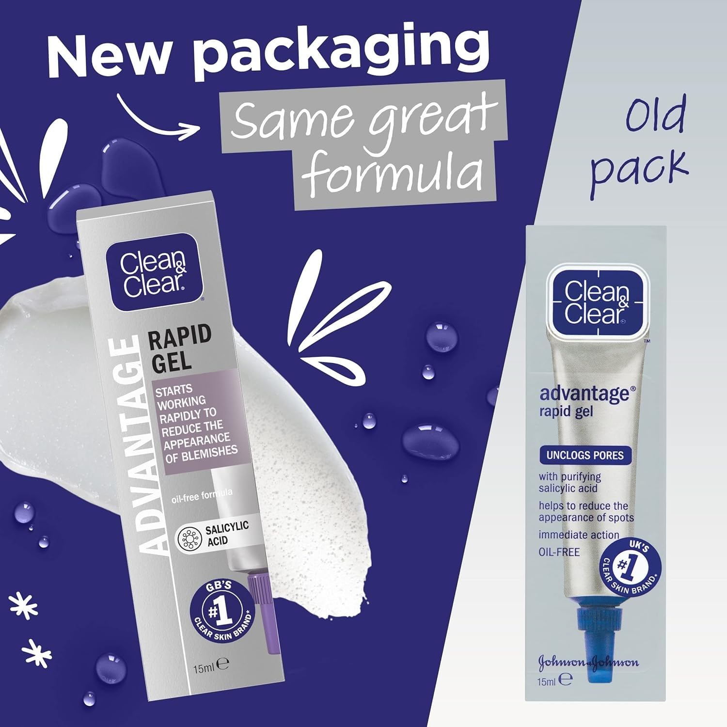 Premium Clean Clear Advantage Fast Action Spot Treatment Gel 15ml