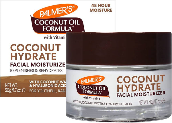 Palmers Coconut Oil Formula Coconut Hydrate Facial Moisturizer 50g - Afro Hair Boutique