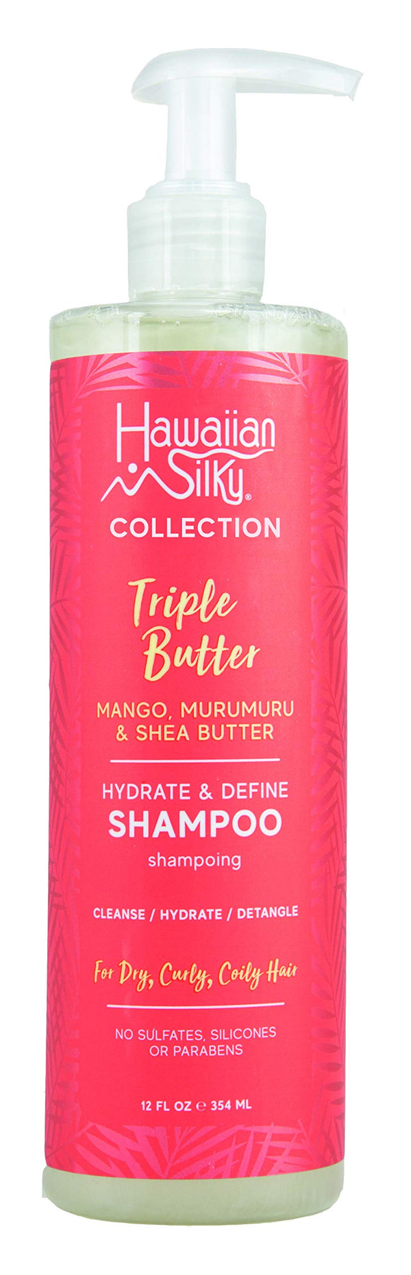 Hawaiian Silky Triple Butter Hydrate And Define Shampoo 354ml