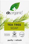 Dr Organic Bioactive Skincare Organic Tea Tree Soap 100g