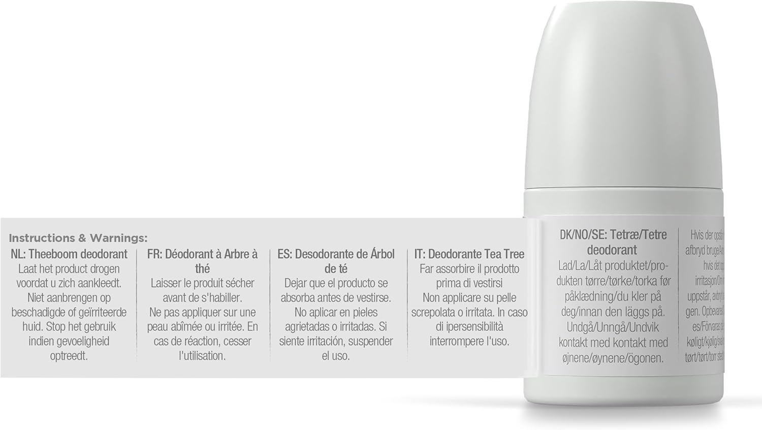 Dr Organic Bioactive Skincare Hemp Oil Deodorant Roll On 50ml