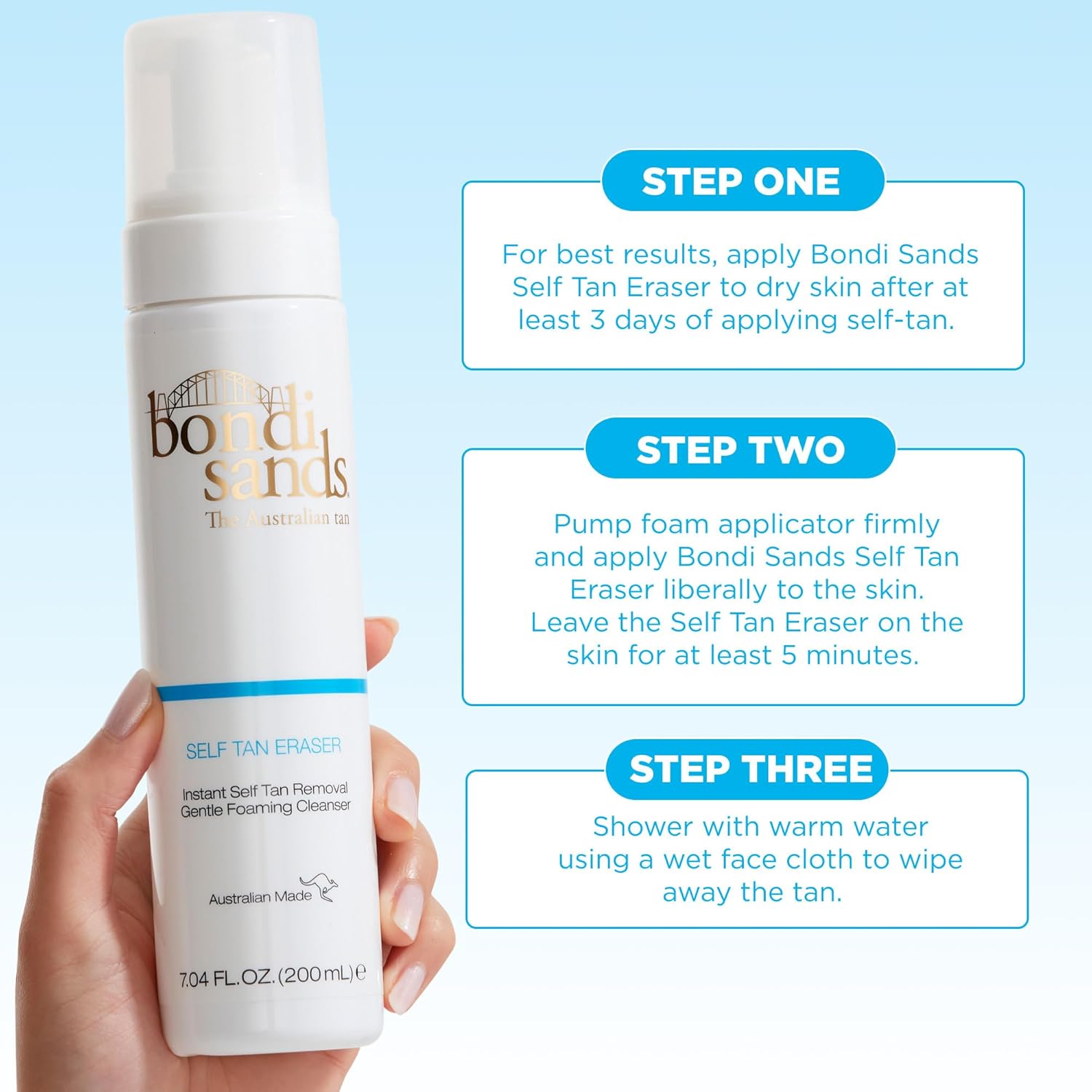 Bondi Sands Self Tan Eraser Instant Self Tan Removal 100ml / 200ml