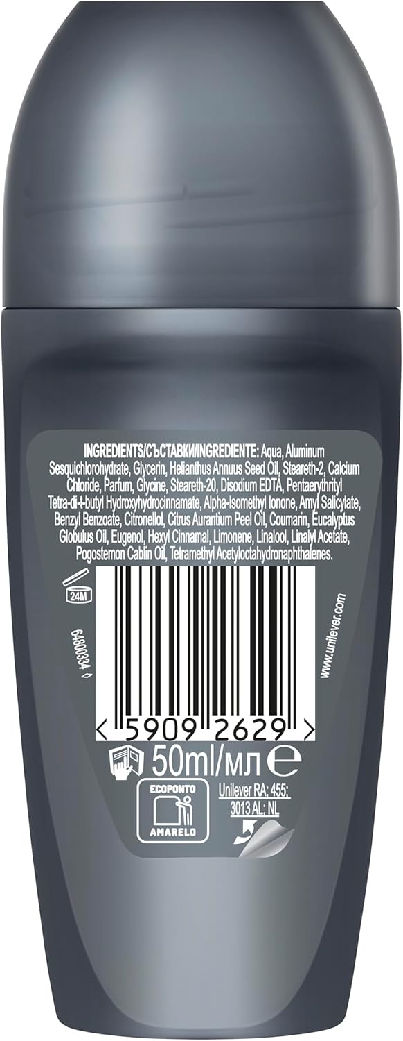 Dove Men Care Advanced Invisible Dry 72H Anti Perspirant Roll On 50ml