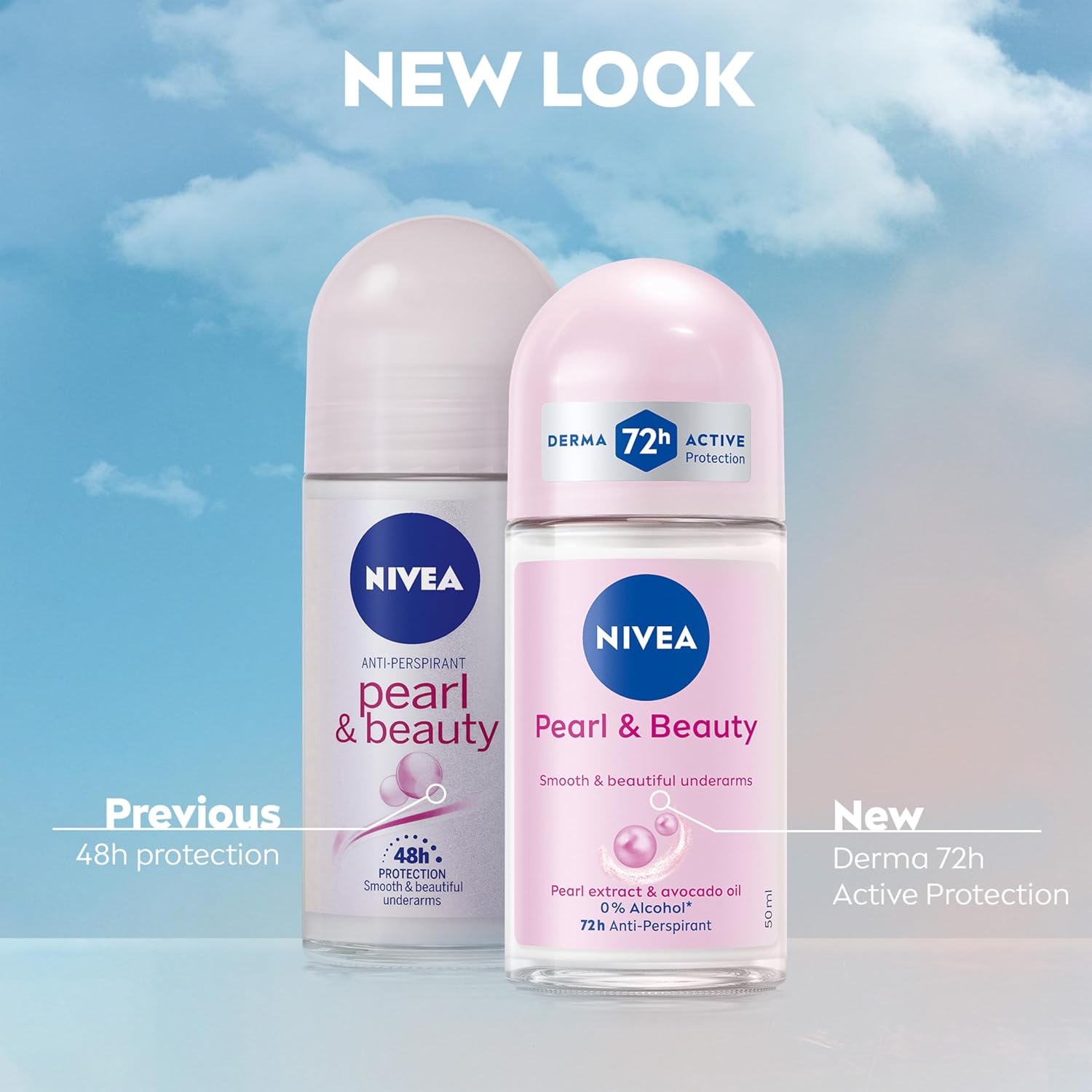 Nivea Pearl And Beauty Deodorant Roll On 50ml