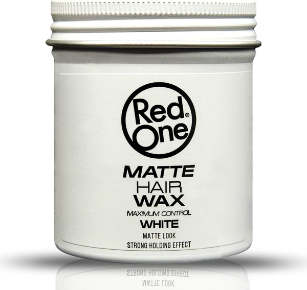 Red One White Matte Hair Wax 100ml