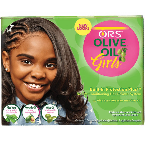 Organic Root Stimulator ORS Olive Oil Girls Relaxer - Afro Hair Boutique