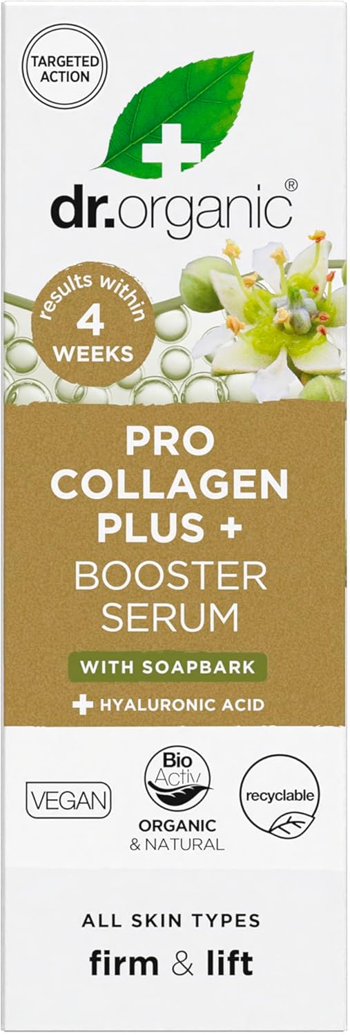 Dr Organic Pro Collagen Plus Firm And Lift Booster Serum 30ml - Afro Hair Boutique