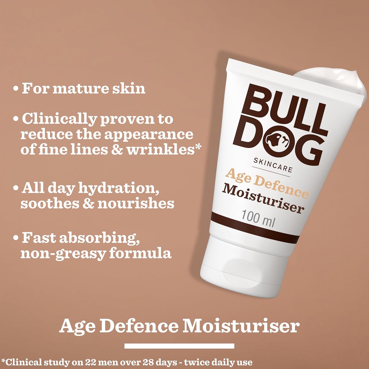 Bull Dog Age Defence Moisturiser 100ml