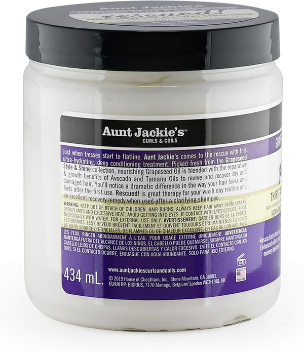 Aunt Jackie’s Rescued Thirst Quenching Recovery Conditioner 426g - Afro Hair Boutique