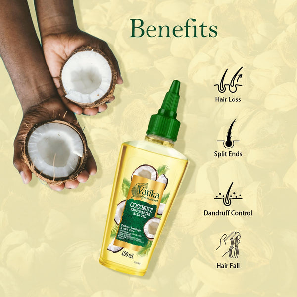Dabur Vatika Afro Naturals Coconut Restorative Hair Oil 100ml