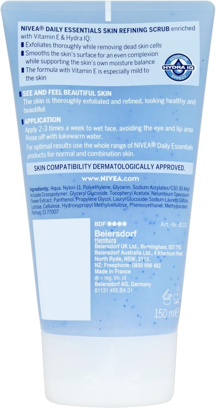 Nivea Daily Essentials Gentle Exfoliating Scrub 150ml