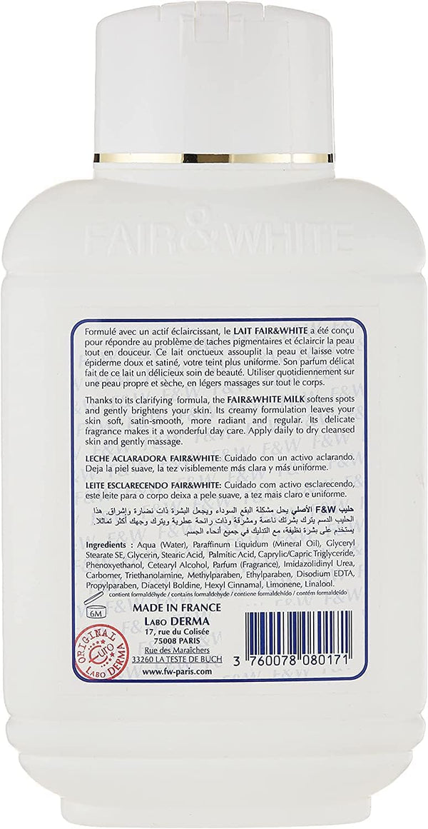F & W Original Body Clearing Milk 485ml - Afro Hair Boutique