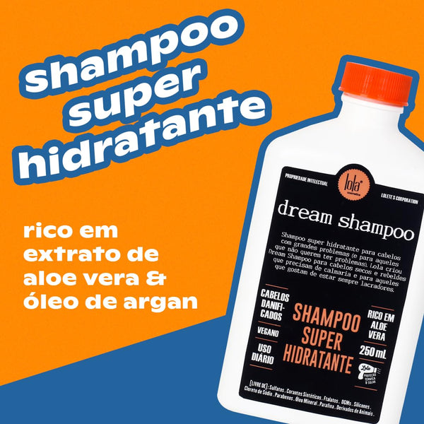 Lola Cosmetics Dream Super Moisturizing Shampoo 250ml - Afro Hair Boutique