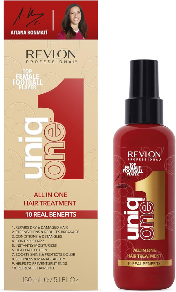 Revlon Unique One All In One Hair Treatment Aitana Bonmati Limited Edition 150ml - Afro Hair Boutique