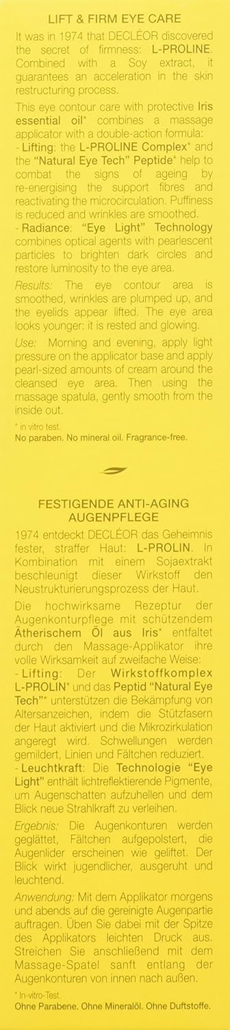 Decleor Paris Prolagene Lift And Firm Eye Care 15ml