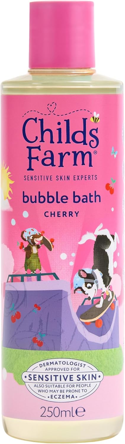 Childs Farm Cherry Bubble Bath 250ml - Afro Hair Boutique