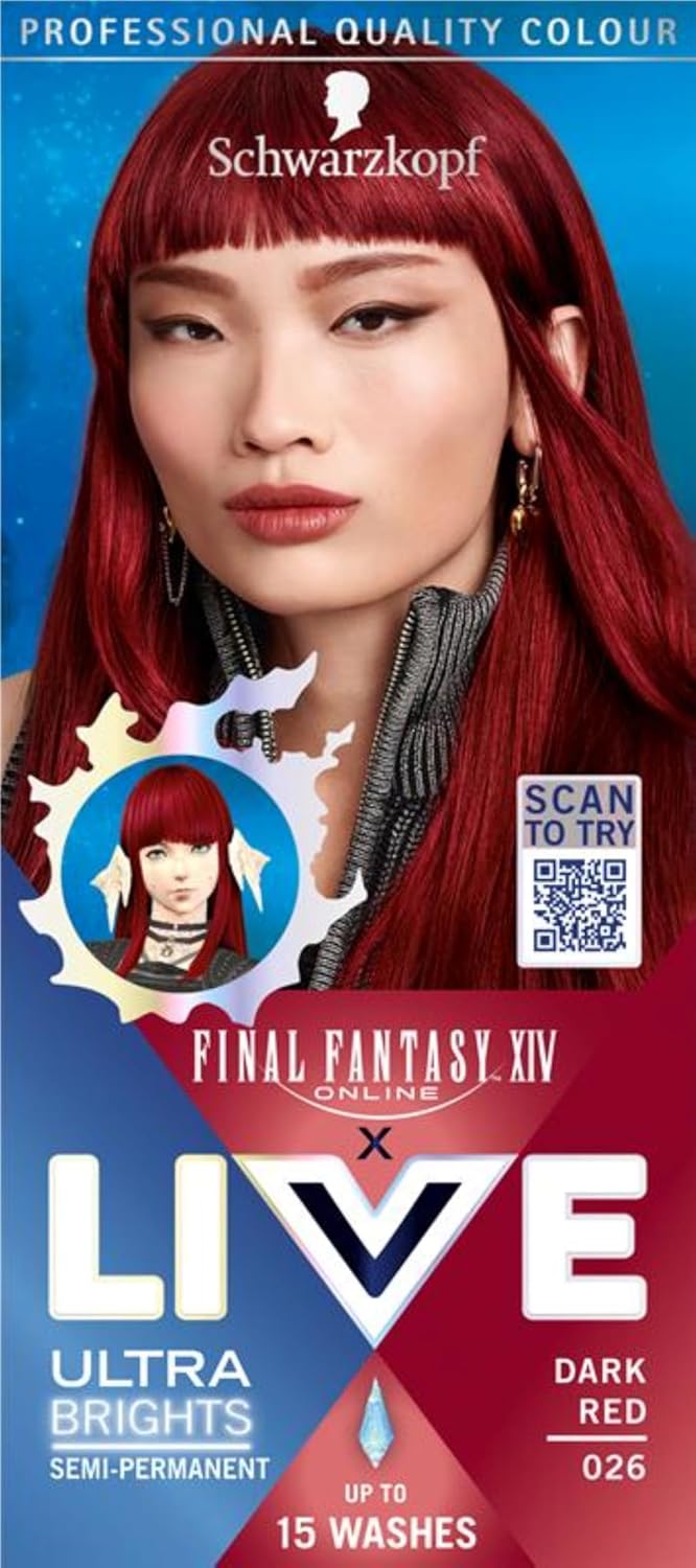 Schwarzkopf Live Ultra Brights Semi Permanent Dark Red 026