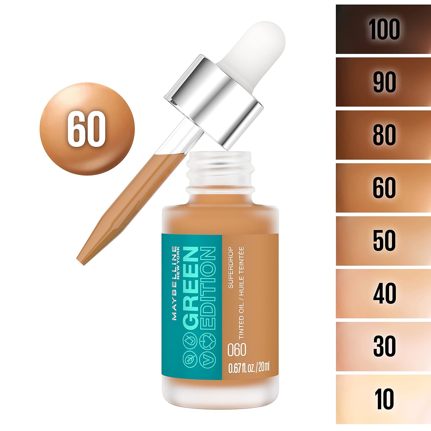 Maybelline Maybeline Green Edition Superdrop Tinted Oil 20ml