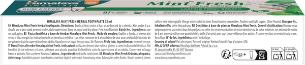 Himalaya Herbal Gum Expert Mint  Fresh Toothpaste 75ml