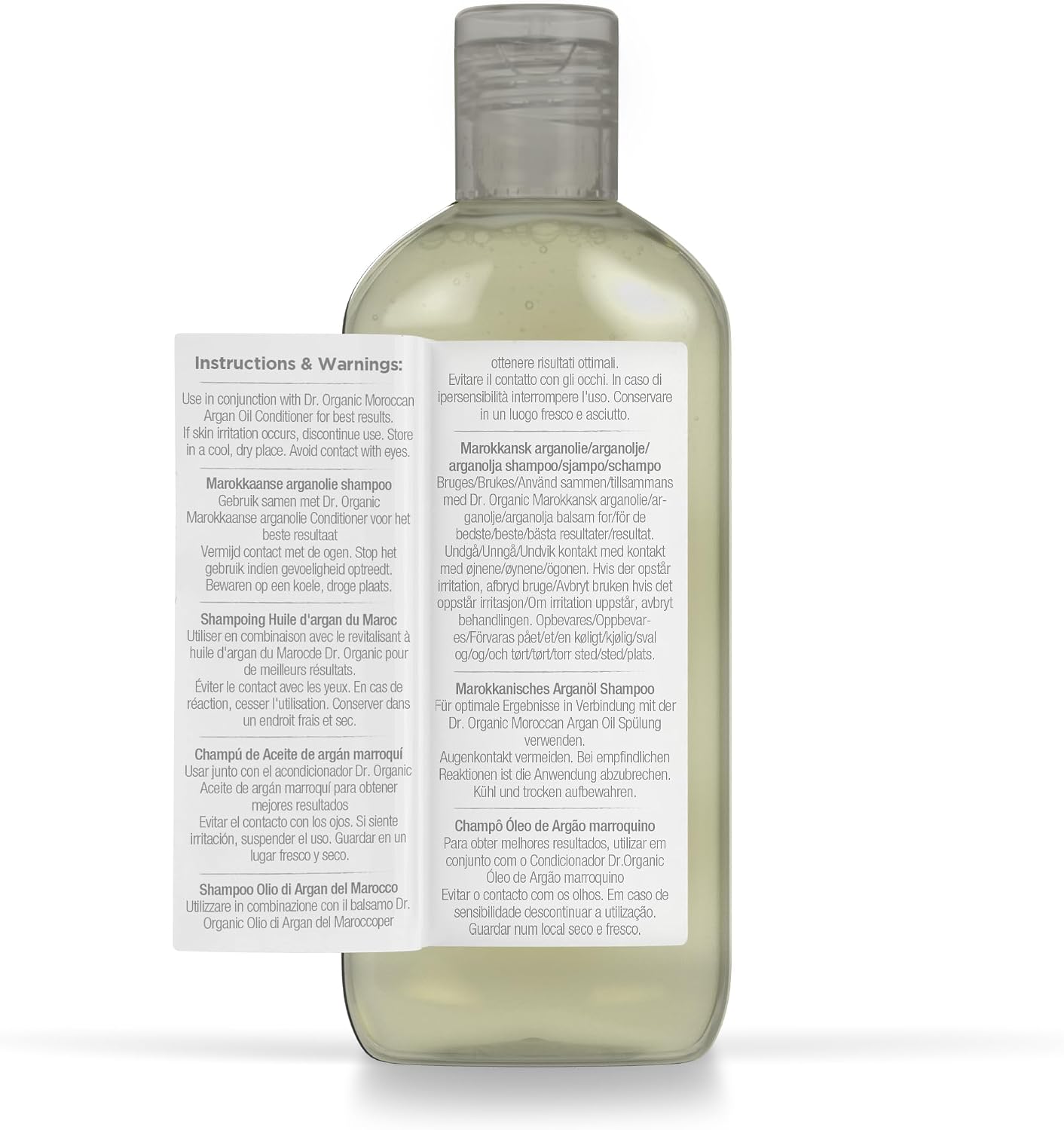 Dr Organic Bioactive Haircare Organic Moroccan Argan Oil Shampoo