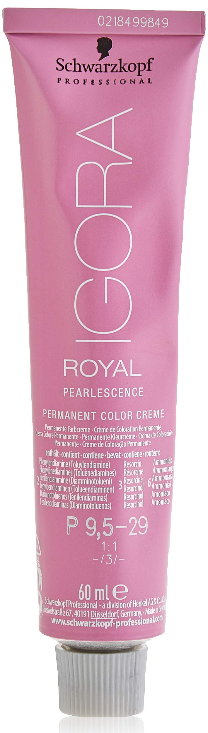 Schwarzkopf Igora Royal Pearlescence Permanent Color Creme 60ml