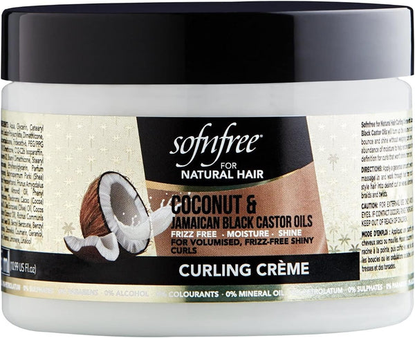 Sof N Free Coconut And Jamaican Black Castor Curling Creme 325ml - Afro Hair Boutique