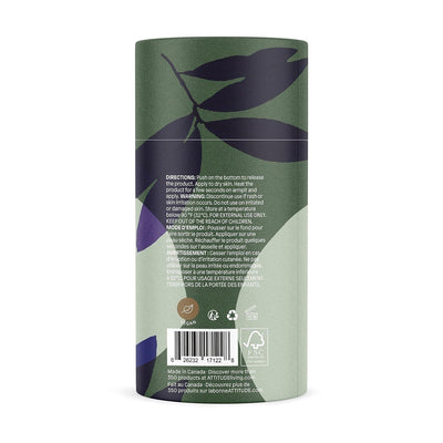 Attitude Leaves Bar Herbal Musk Deodorant Long Lasting Protection 85g