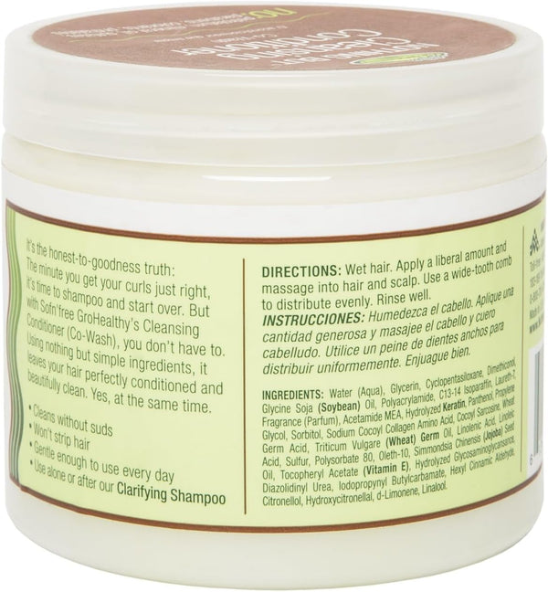 Sof N Free Gro Healthy Nothing But Cleansing Conditioner 454g