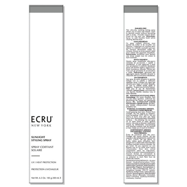 Ecru New York ECRU Sunlight Styling Spray 200ml