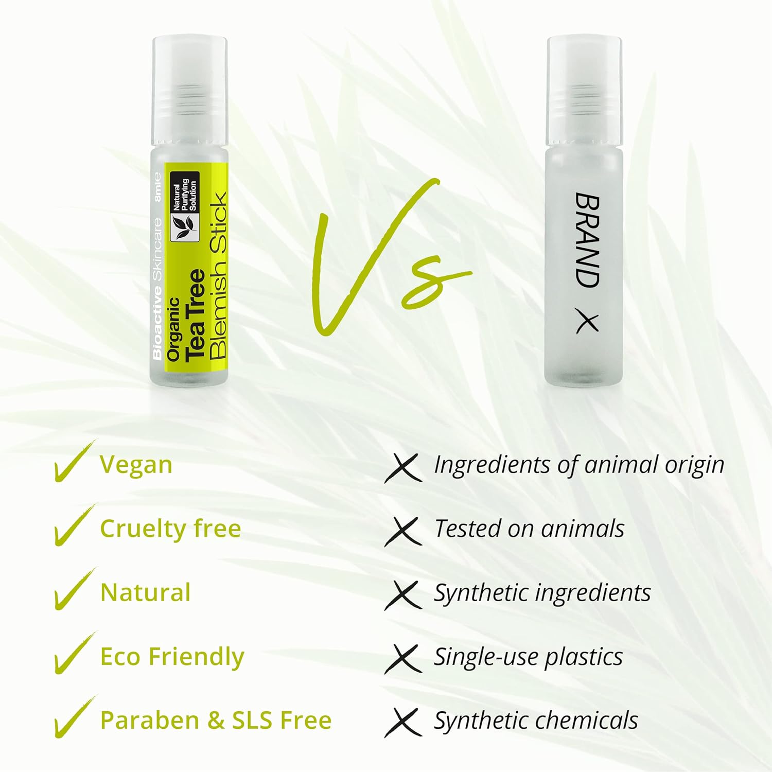 Dr Organic Bioactive Skincare Organic Tea Tree Blemish Stick 8ml