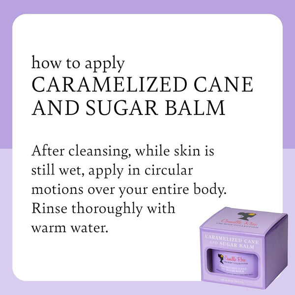 Camille Rose Naturals Caramelized Cane And Sugar Balm 240ml