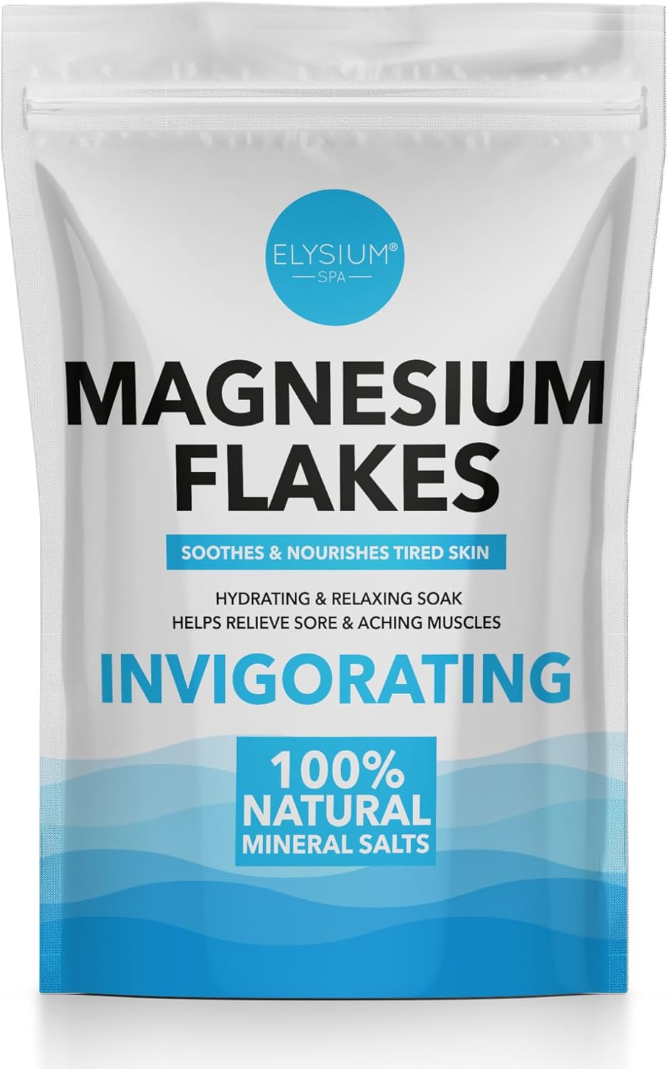Elysium Spa Magnesium Flakes Mineral Salts 500g