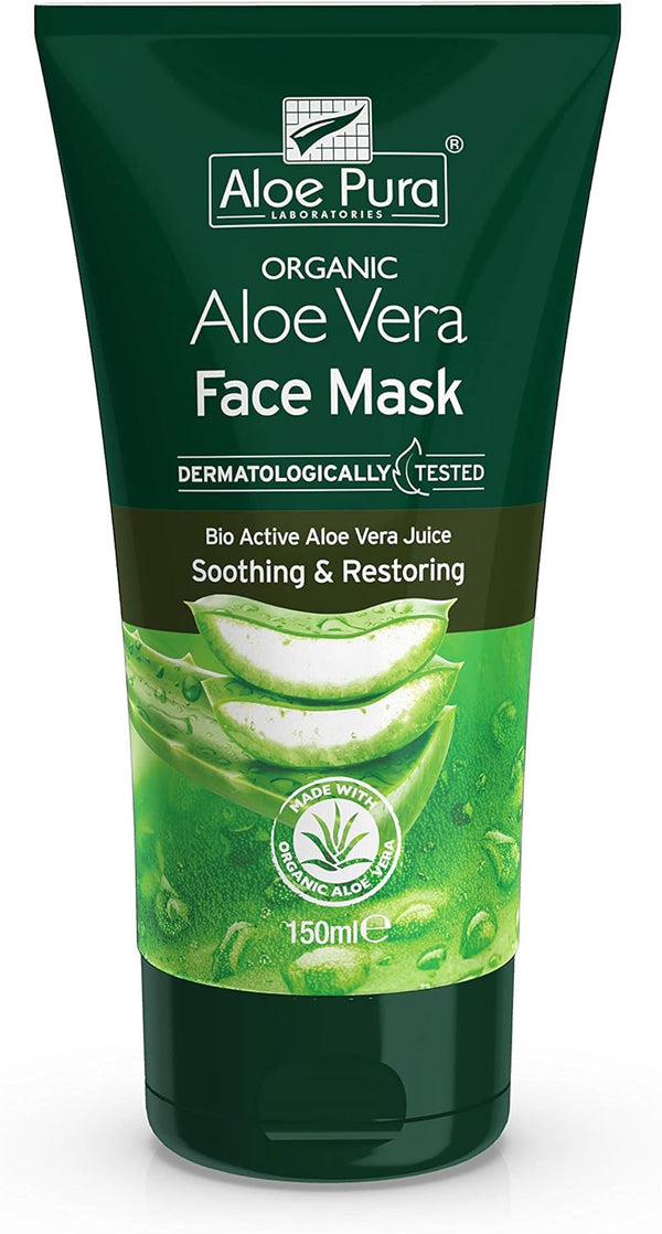 Aloe Pura Aloe Vera Face Mask 150ml - Afro Hair Boutique