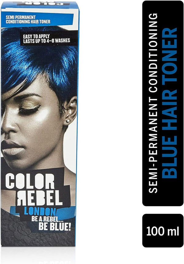 Color Rebel London Be Blue Conditioning Hair Toner 100ml