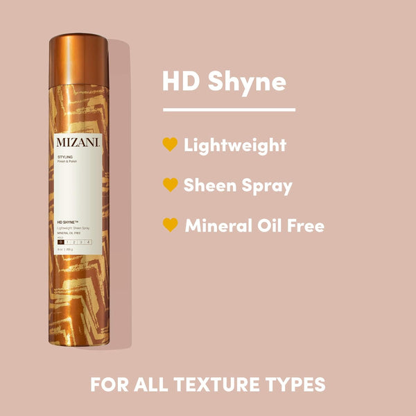 MIZANI Styling HD Shyne Lightweight Sheen Spray 255g - Afro Hair Boutique