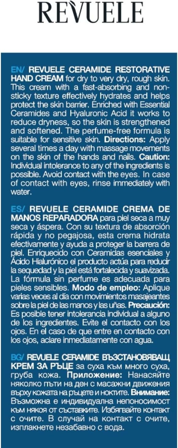 Revuele Ceramide Restorative Hand Cream 80ml