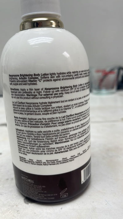 Mitchell Neoprosone Brightening Body Lotion With Alpha Arbutin 500ml