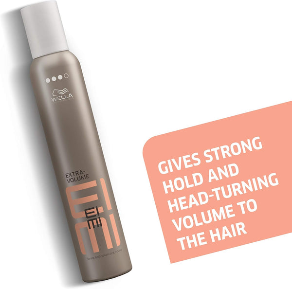 Wella EIMI Extra Volume Volumising Mousse With Strong Hold 300ml / 500ml - Afro Hair Boutique