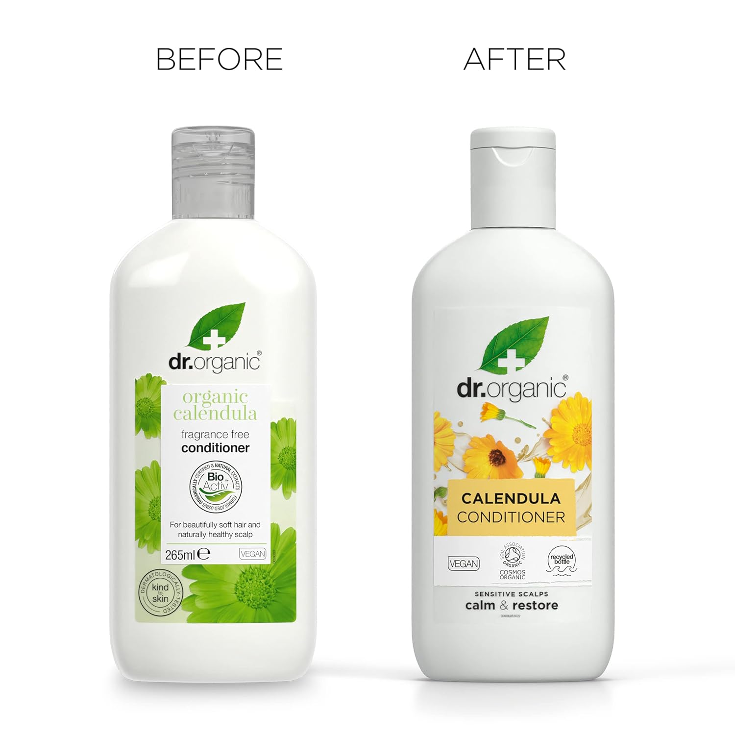 Dr Organic Organic Calendula Fragrance Free Conditioner 265ml