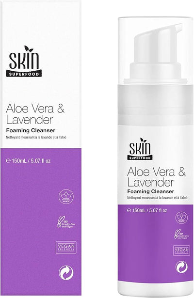 Skin Superfood Aloe Vera And Lavender Foaming Cleanser 150ml
