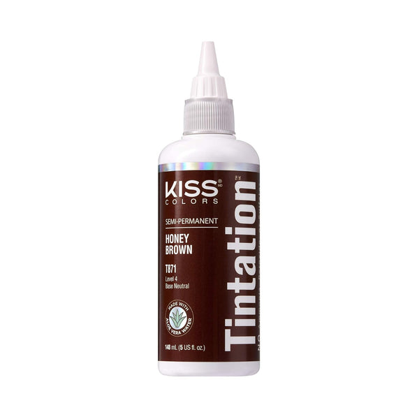 Kiss Products Kiss Colors Tintation Semi Permanent Honey Brown T871 148ml