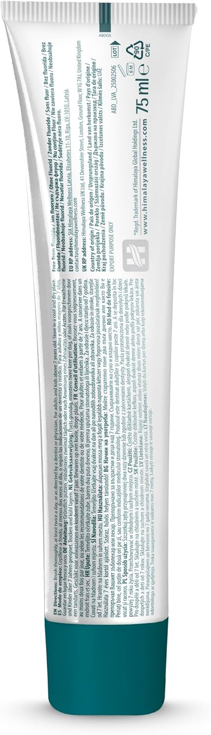 Himalaya Gum Expert Anti Plaque Herbal Toothpaste 75ml - Afro Hair Boutique