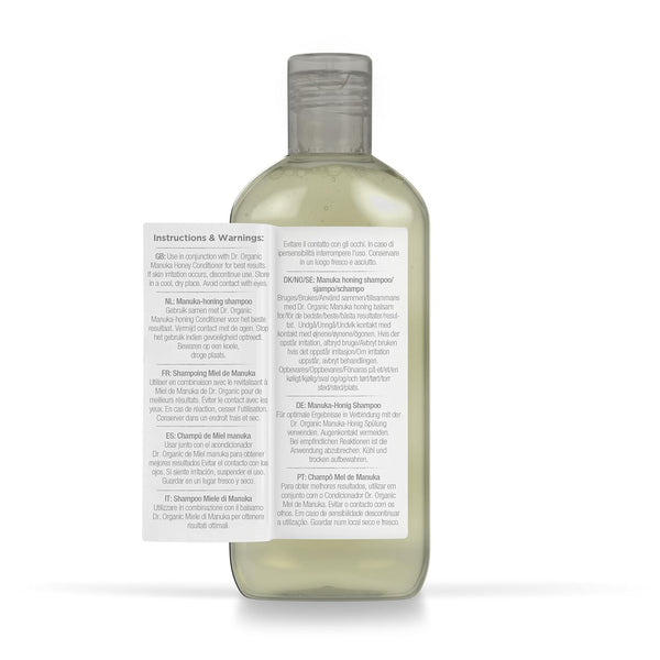 Dr Organic Restore And Replenish Manuka Honey Shampoo 265ml - Afro Hair Boutique