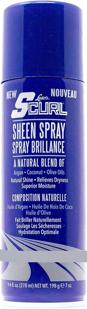 Lusters Products S Curl Sheen Spray Brillance 198g - Afro Hair Boutique